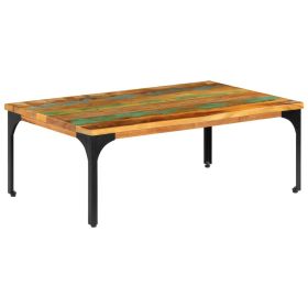 vidaXL Coffee Table 100x60x35 cm Solid Reclaimed Wood