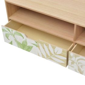 vidaXL TV Stand MDF 47.2"x11.8"x19.7" Brown