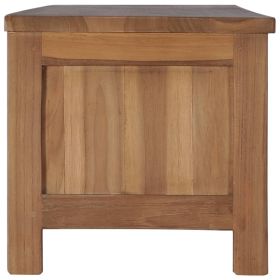 vidaXL Móvel de TV 150x30x30 cm madeira de teca maciça