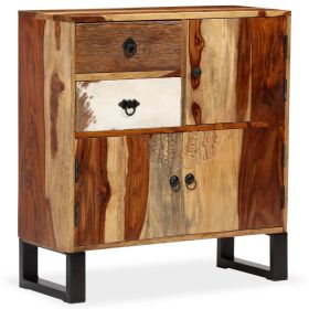 vidaXL Sideboard Solid Sheesham Wood 27.6"x11.8"x31.5"