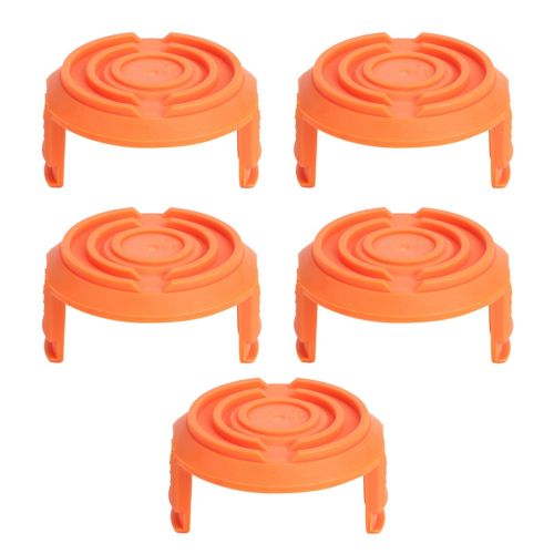 5pcs Grass Trimmer Spool Cap Cover Replacement Fit for Worx WA0010 Trimmers