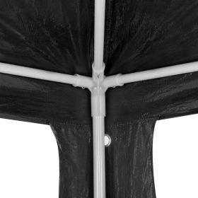 vidaXL Party Tent PE Anthracite 9.8'x9.8'