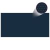 Floating PE Solar Pool Film 216.1"x107.9" Black and Blue