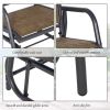 2PCS Outdoor Glider Chair(Swiship-Ship)(Prohibited by WalMart)