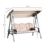 Outdoor Patio Swing Chair (Swiship ship)( Prohibited by WalMart )