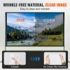 VEVOR Projector Screen with Stand, 120 inch 16:9 4K 1080 HD Outdoor Movie Screen with Stand, Wrinkle-Free Projection Screen with Tripods and Carry Bag