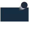 Floating PE Solar Pool Film 288.2"x144.1" Black and Blue