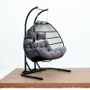 Modern Muse FOLDING DOUBLE SWING CHAIR w/CUSHION