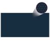 Floating PE Solar Pool Film 192.1"x96.1" Black and Blue